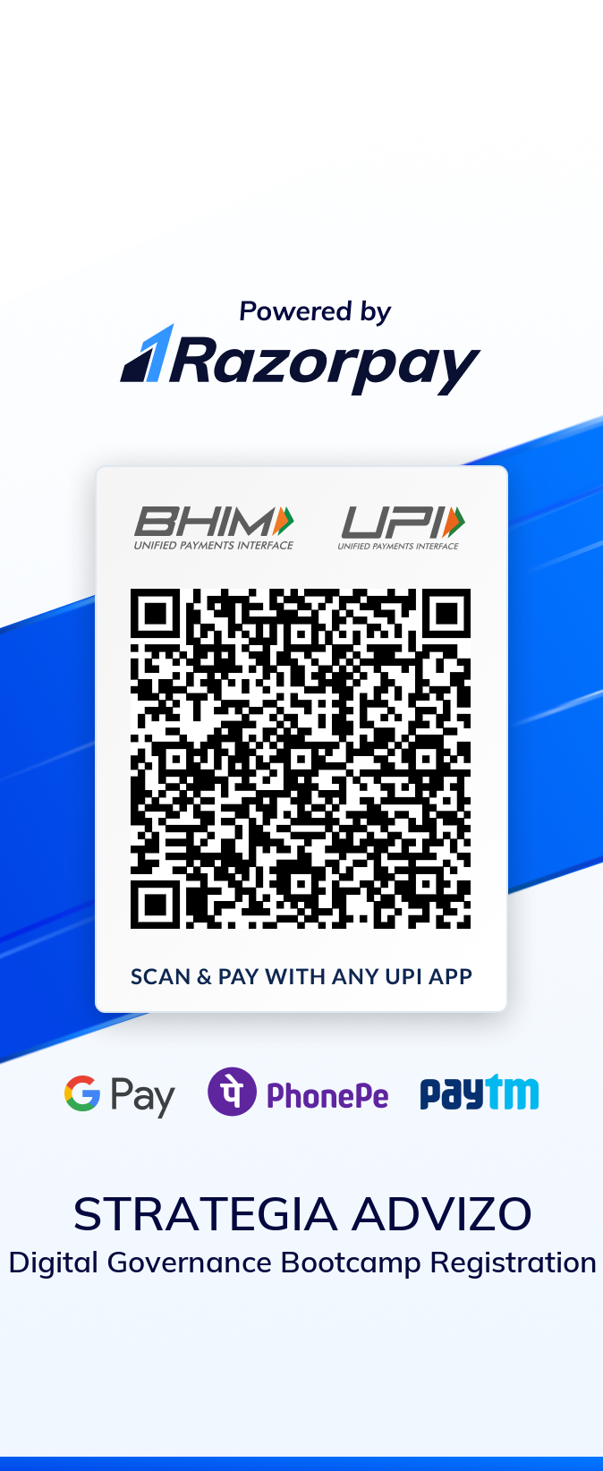 Scan to Pay — Amount Auto-filled