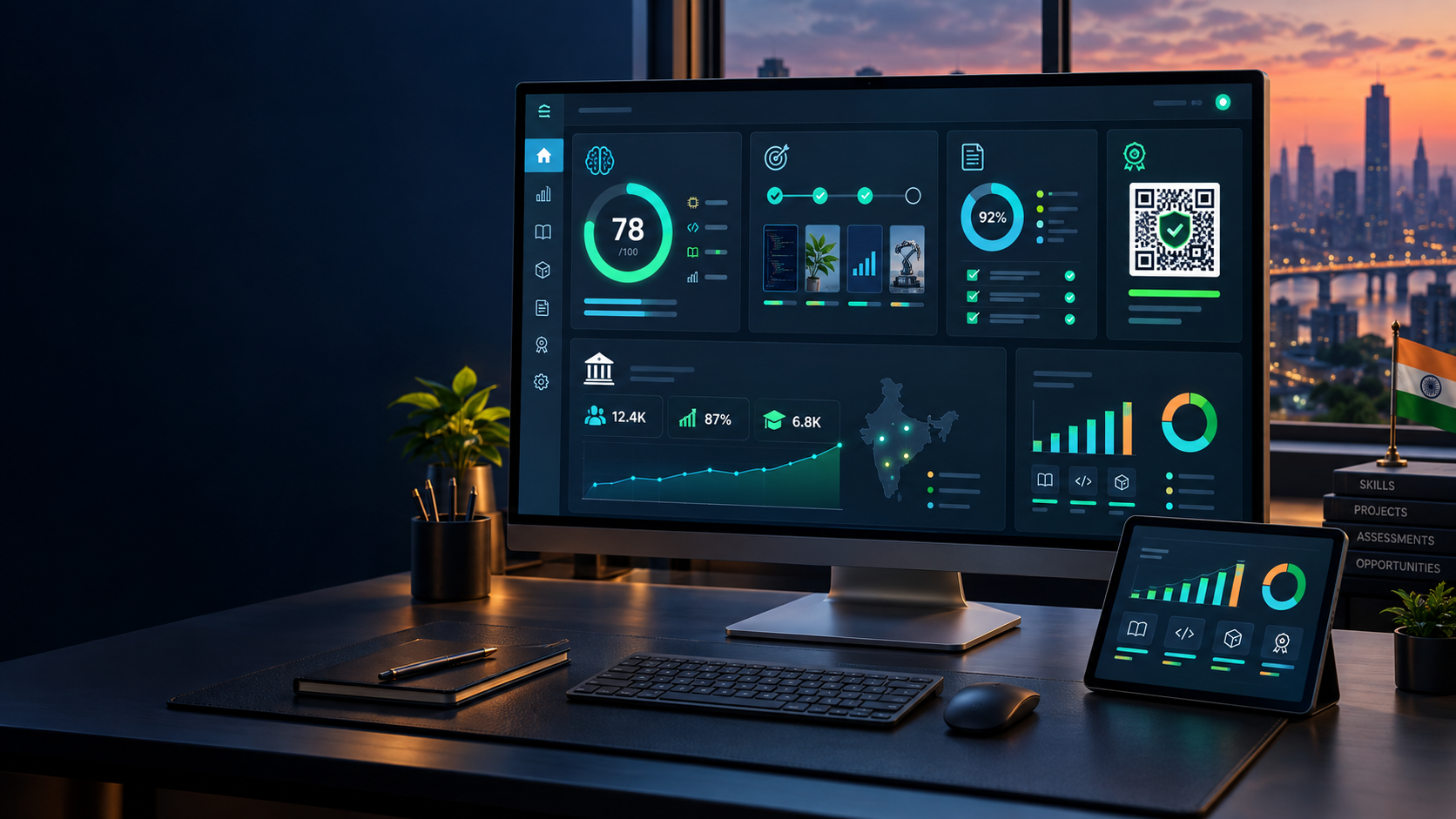 PragatiPath 360 institutional training dashboard
